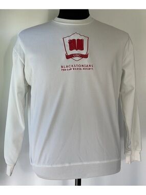 USC BLACKSTONIANS PRE LAW HONOR SOCIETY SWEATSHIRT/TOP SIZE MEDIUM